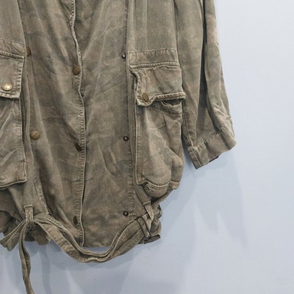 Current Elliott The Infantry Utility Jacket Army Camo Size 0 XS - Picture 7 of 10